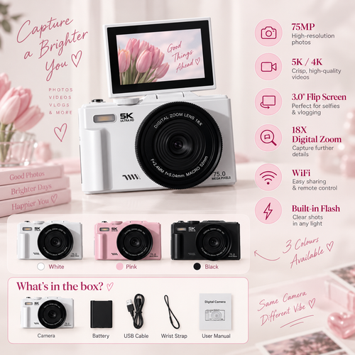 DivaPix™ - Digital Flip Camera